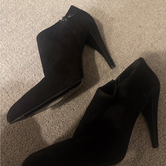 Prada Women's Suede Ankle Boots - Picture 3 of 6